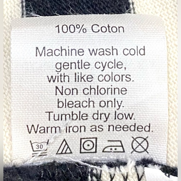 J Crew Womens XS Black/White Stripe Long Sleeve Top Classic Preppy Coastal - Picture 13 of 13